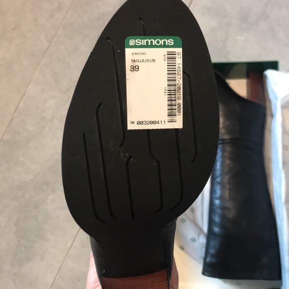 Simons Knee high leather boots - Picture 2 of 6